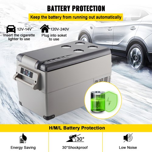 Portable Refrigerator 37 Quart35 Liter12 Volt Refrigerator App