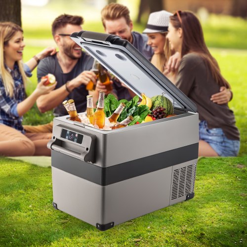 12 Volt Refrigerator 48 Quart 45L Fast Cooling Portable Freezer with App