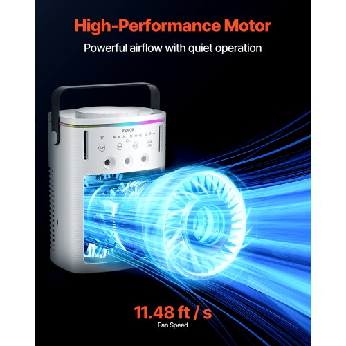 Portable Air Conditioner 4in1 Evaporative Air Cooler with Remote Control