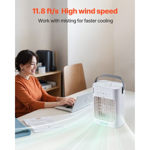 Portable Air Conditioner 4in1 Evaporative Air Cooler 700ml Water Tank