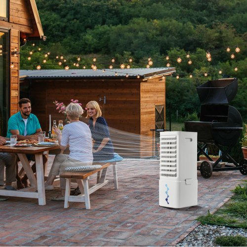 Portable Air Conditioner 9L 550 CFM Swamp Cooler Air Conditioner with 12H