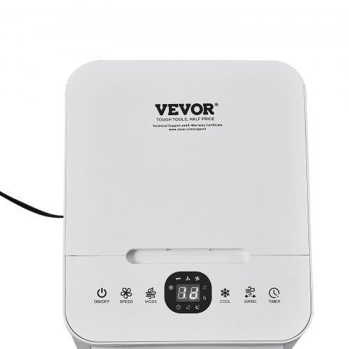 Portable Air Conditioner 9L 550 CFM Swamp Cooler Air Conditioner with 12H