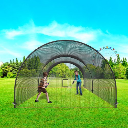Baseball Batting Cage Softball and Baseball Batting Cage Net and Frame