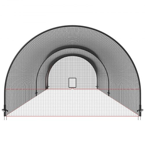 Baseball Batting Cage Softball and Baseball Batting Cage Net and Frame