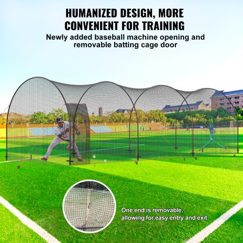 Baseball Batting Cage Softball and Baseball Batting Cage Net and Frame