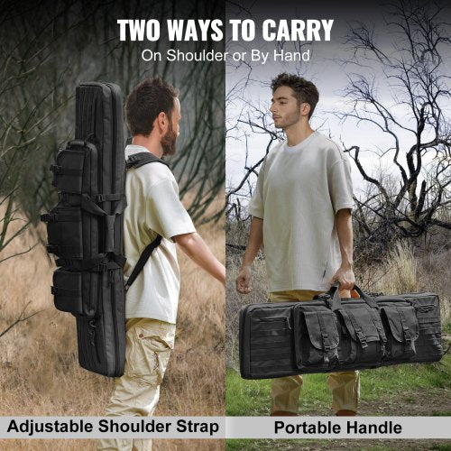 Tactical Range Bag 42 inch Tactical Double Firearm Bag Soft Outdoor