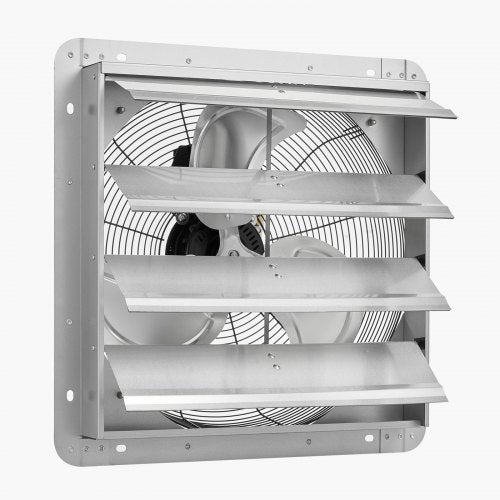 18 inch Shutter Exhaust Fan Wall Mounted Attic Vent Fan with 2200 CFM