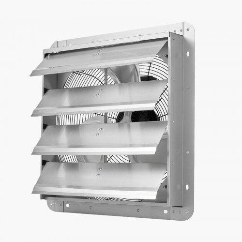 18 inch Shutter Exhaust Fan Wall Mounted Attic Vent Fan with 2200 CFM