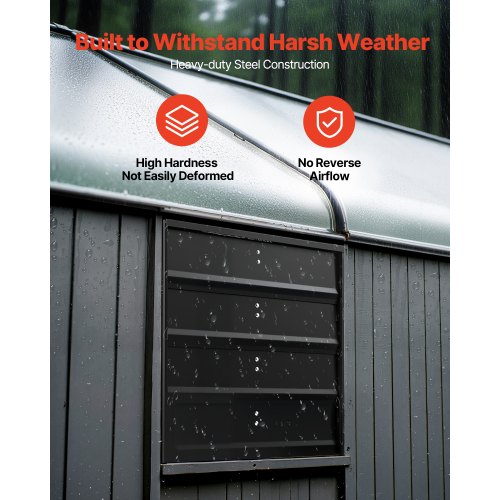 18 inch Shutter Exhaust Fan Wall Mounted Attic Vent Fan with Variable Speed