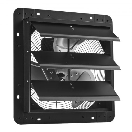 14 inch Shutter Exhaust Fan Wall Mounted Attic Vent Fan with Variable Speed