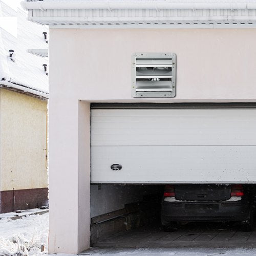 10 Shutter Exhaust Fan Highspeed 820 CFM Aluminum Wall Mount Attic Fan