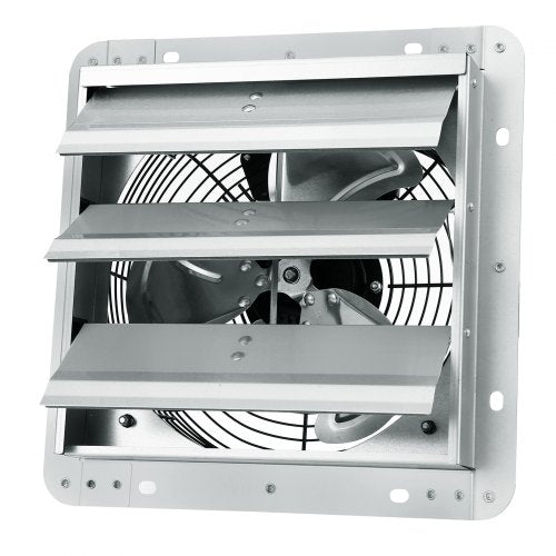 10 Shutter Exhaust Fan Highspeed 820 CFM Aluminum Wall Mount Attic Fan