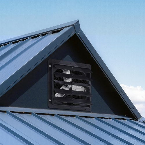24 inch Shutter Exhaust Fan Wall Mounted Attic Vent Fan with Smart