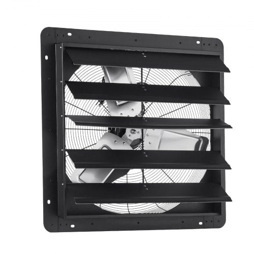 24 inch Shutter Exhaust Fan Wall Mounted Attic Vent Fan with Smart