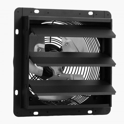 12 inch Shutter Exhaust Fan Wall Mounted Attic Vent Fan with Smart