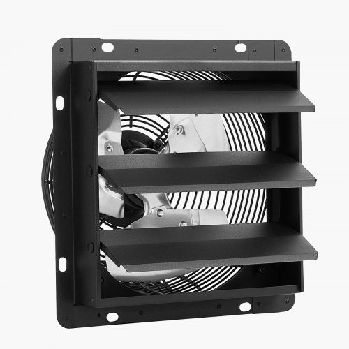 12 inch Shutter Exhaust Fan Wall Mounted Attic Vent Fan with Smart