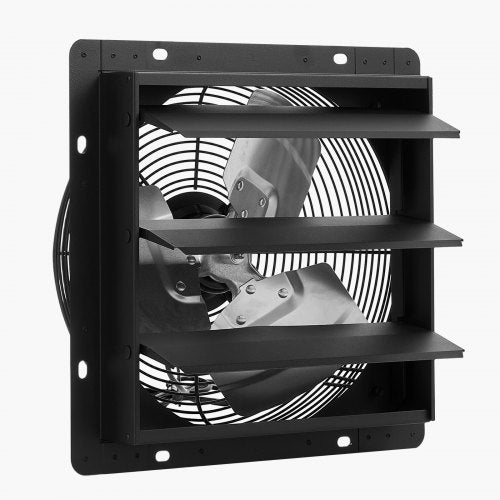10 inch Shutter Exhaust Fan Wall Mounted Attic Vent Fan with Smart