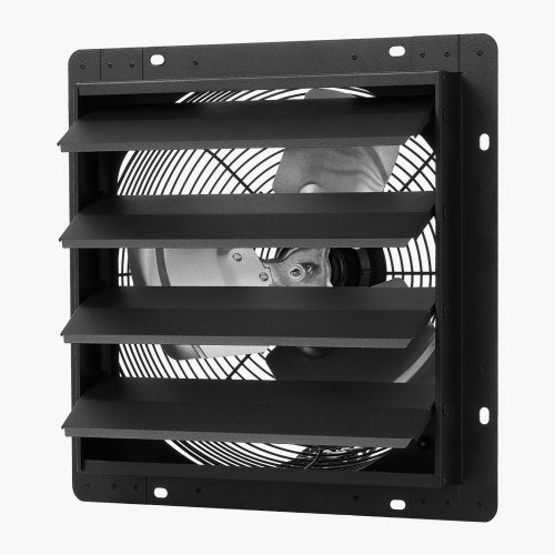 14 inch Shutter Exhaust Fan Wall Mounted Attic Vent Fan with Smart