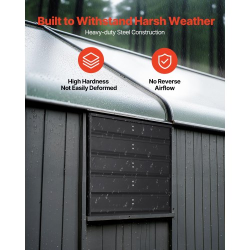 20 inch Shutter Exhaust Fan Wall Mounted Attic Vent Fan with Smart