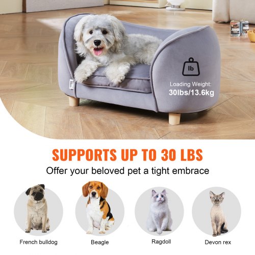 Pet Sofa Dog Couch for SmallSized Dogs and Cats Dog Sofa Bed 66 lbs
