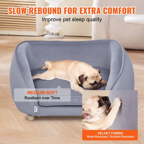 Pet Sofa Dog Couch for SmallSized Dogs and Cats Dog Sofa Bed 66 lbs