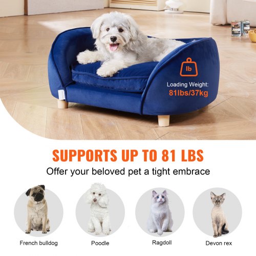 Pet Sofa Dog Couch for MediumSized Dogs and Cats Dog Sofa Bed 81 lbs