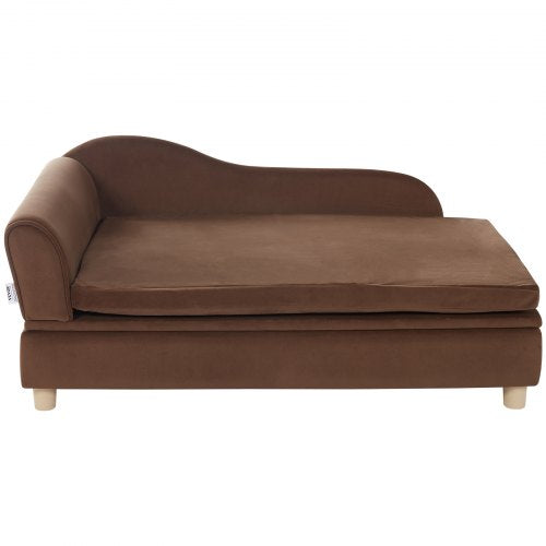 Pet Sofa Dog Couch for LargeSized Dogs and Cats Soft Velvety Dog Sofa