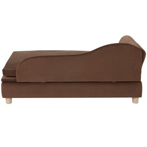 Pet Sofa Dog Couch for LargeSized Dogs and Cats Soft Velvety Dog Sofa