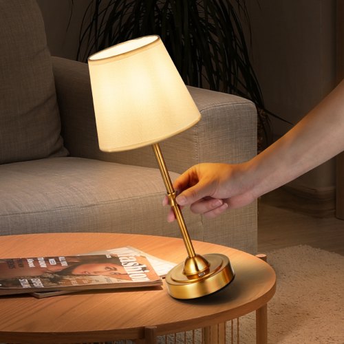 Cordless Table Lamp 5200mAh Builtin Rechargeable Battery Desk Lamp