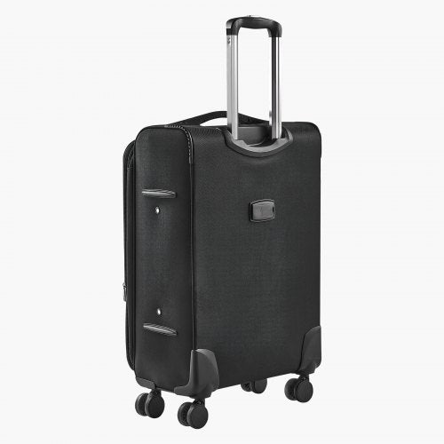 Softside Expandable Luggage with Spinner Wheels 24Inch Softside Checked