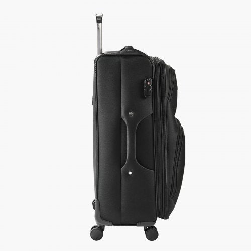 Softside Expandable Luggage with Spinner Wheels 28Inch Softside Checked