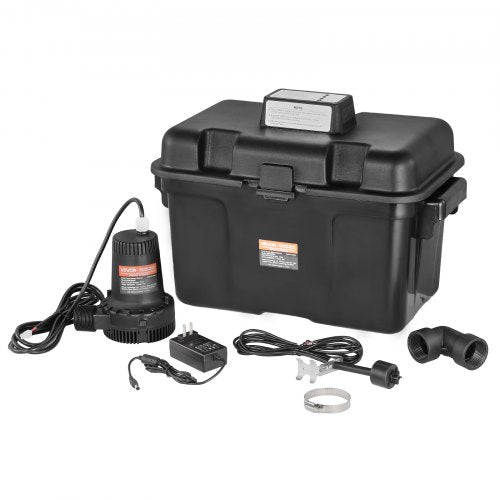 Basement Emergency BackUp Sump Pump 2000GPH 017 HP Backup Sump Pump