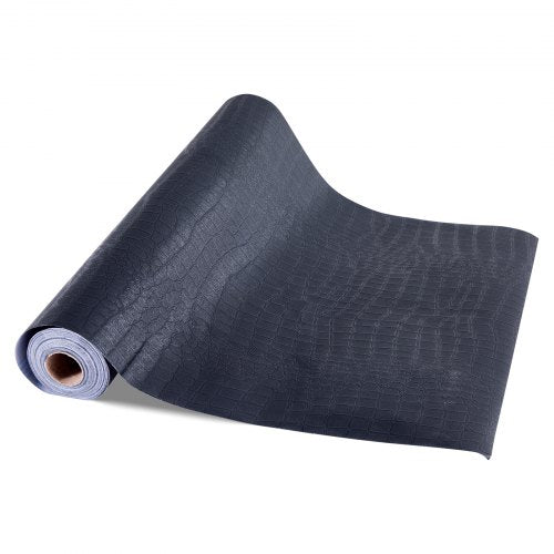 Peel and Stick Wallpaper 157 x 393.7 inch Contact Paper Black Cracked