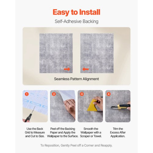 Peel and Stick Wallpaper 157 x 590.5 inch Contact Paper Waterpoof Self