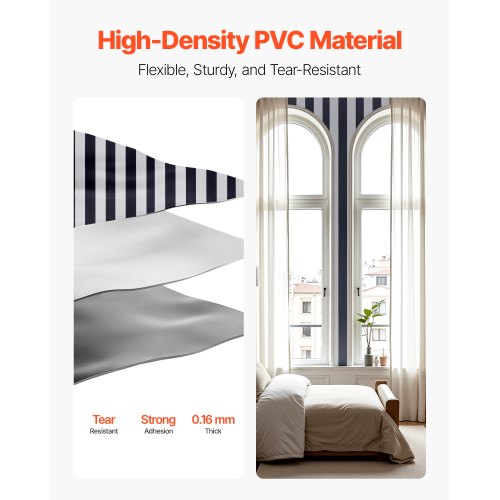 Peel and Stick Wallpaper 177 x 590.5 inch Contact Paper Black White Modern