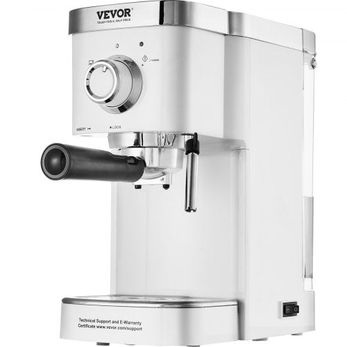 Espresso Coffee Machine 15Bar SemiAutomatic Espresso Maker with Milk