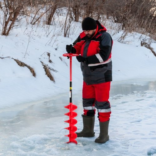 Ice Drill Auger 6 Diameter Nylon Ice Auger 39 Length Ice Auger