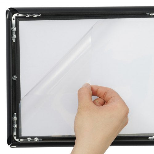 Pedestal Sign Holder 85 x 11 Inch Vertical and Horizontal Adjustable