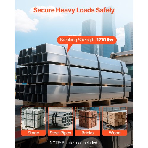 Steel Strapping Coil 34 in x 002 in x 300 ft Metal Strapping Banding