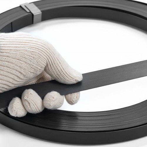 Steel Strapping Coil 34 in x 002 in x 300 ft Metal Strapping Banding