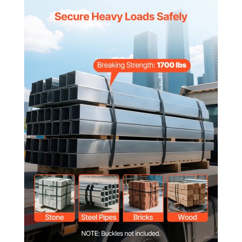 Steel Strapping Coil 34 in x 002 in x 1640 ft Metal Strapping Banding