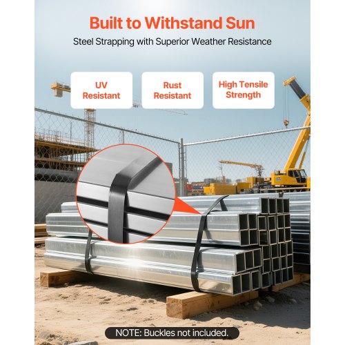 Steel Strapping Coil 34 in x 002 in x 1640 ft Metal Strapping Banding