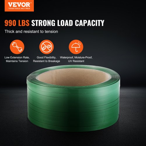 Packaging Polyester PET Strapping Roll 1000 Length x 063 Width x 003