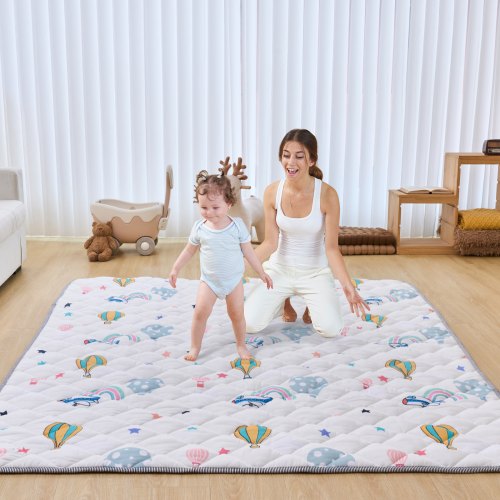 Baby Play Mat 59x79 Baby Crawling Mat NonSlip OnePiece Soft Baby