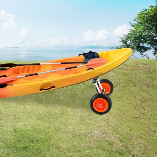 Heavy Duty Kayak Cart 280lbs Load Capacity Detachable Canoe Trolley Cart