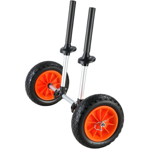 Heavy Duty Kayak Cart 280lbs Load Capacity Detachable Canoe Trolley Cart