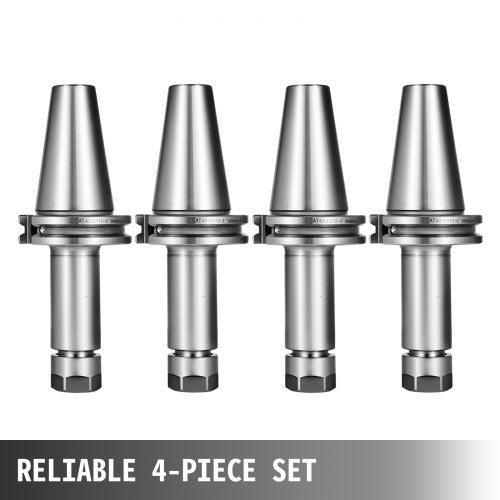 CAT40ER16 COLLET CHUCK4 CHUCKS Tool Holder Set 100mm