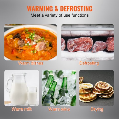 Electric Warming Tray 165 x 11 Portable Tempered Glass Heating Tray