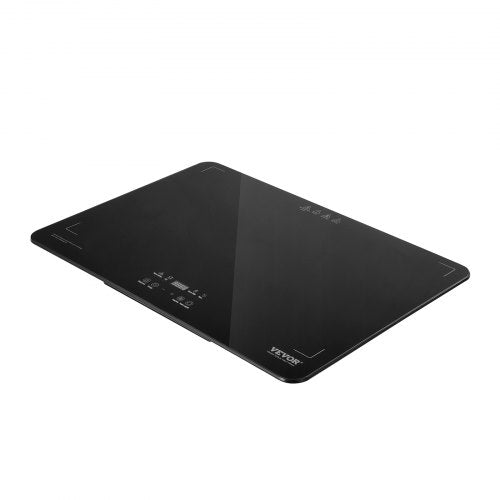 Electric Warming Tray Buffet Food Warming w Temp Control Tempered Glass – 17 L