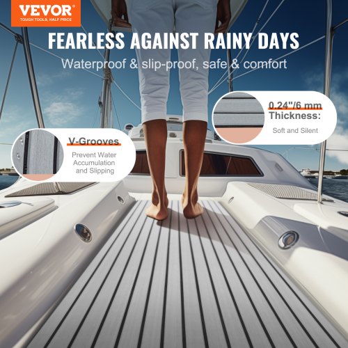 Boat Flooring EVA Foam Boat Decking 945 x 354 NonSlip SelfAdhesive